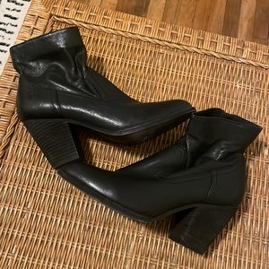 Frye black booties